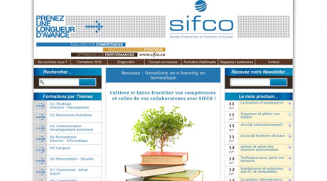 Intégration d'un nouveau thème pour le site SIFCO