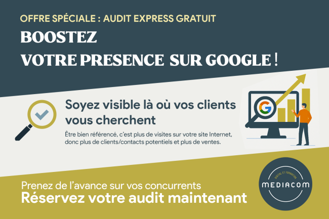 Référencement, votre site à la bonne place Google - Audit Gratuit