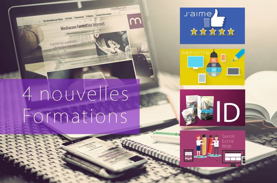 4 nouvelles formations mediacom 2016