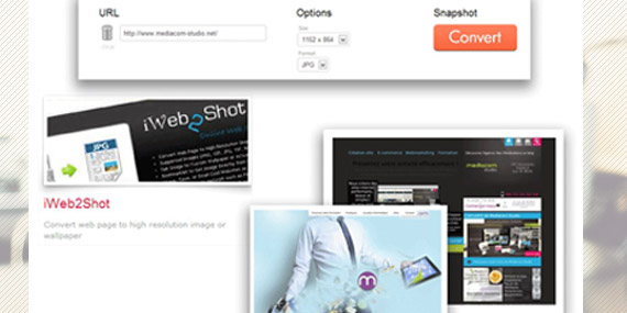 iweb2shot convertir page html en image