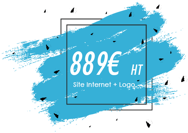 creation site internet une page et logo